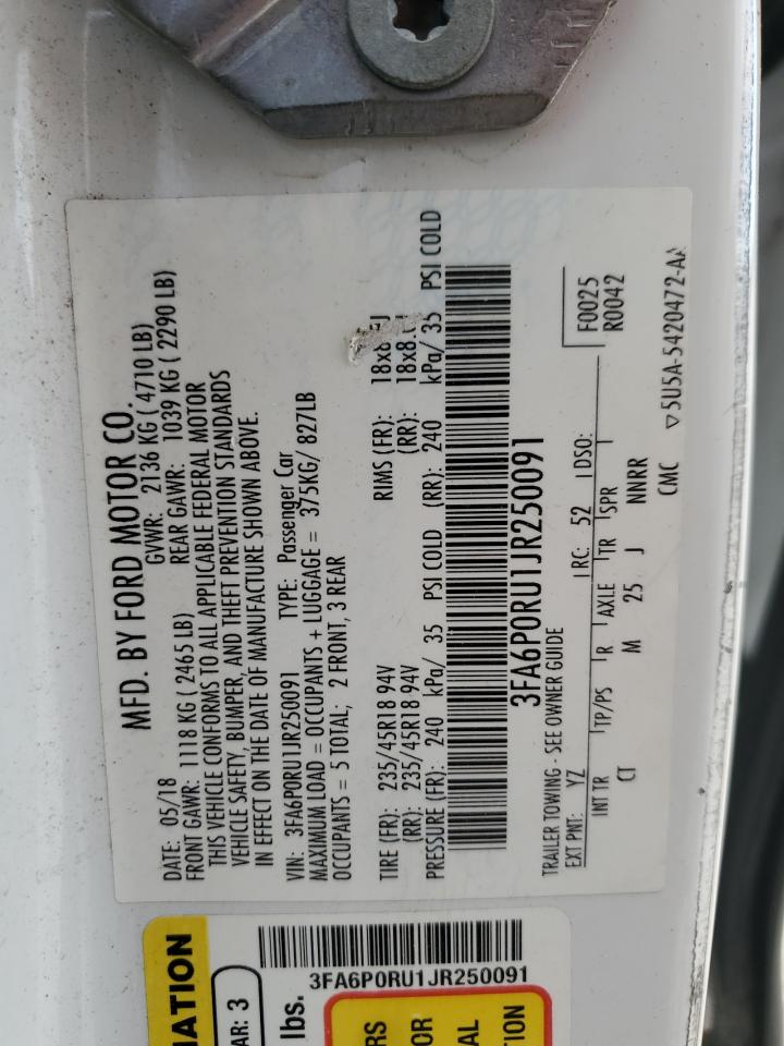 2018 Ford Fusion - Image 12
