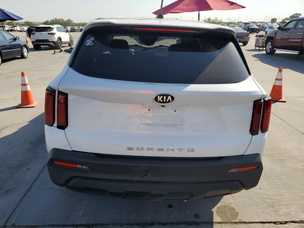 2021 Kia Sorento Lx VIN: 5XYRG4LC4MG033664 Lot: 76096514