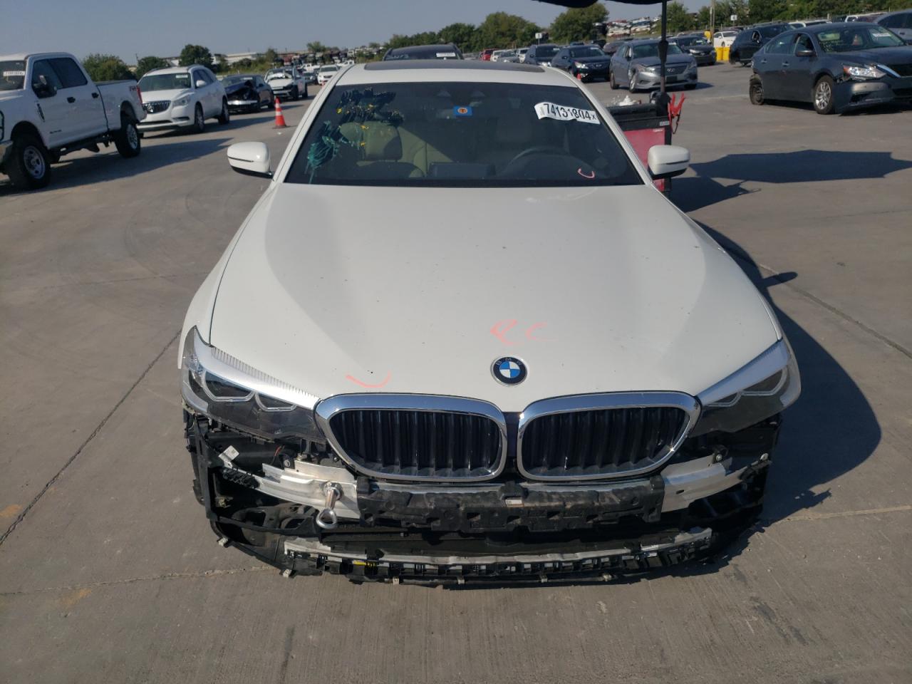 2019 BMW 530 I VIN: WBAJA5C58KWW38127 Lot: 74131804