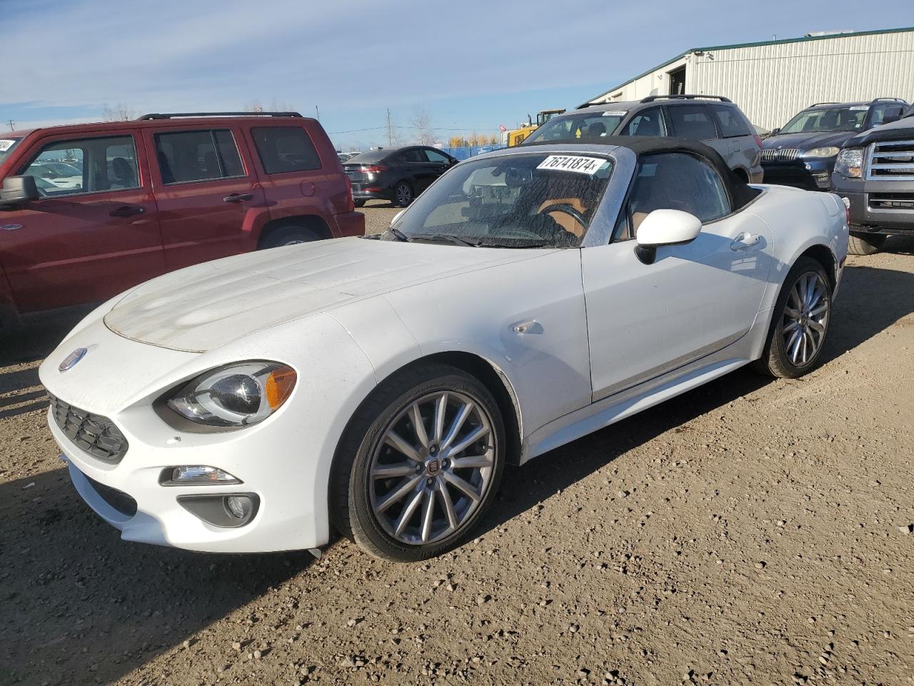 2017 Fiat 124 Spider Classica VIN: JC1NFAEK2H0105829 Lot: 76741874