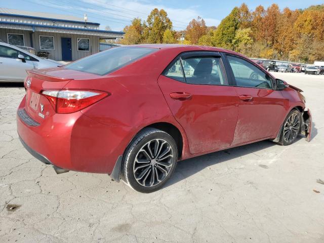  TOYOTA COROLLA 2014 Красный