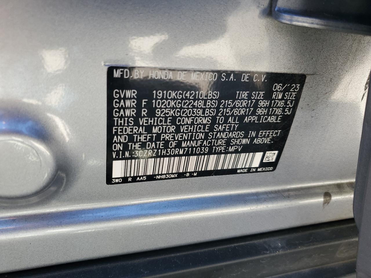 2024 Honda HR-V - Image 15