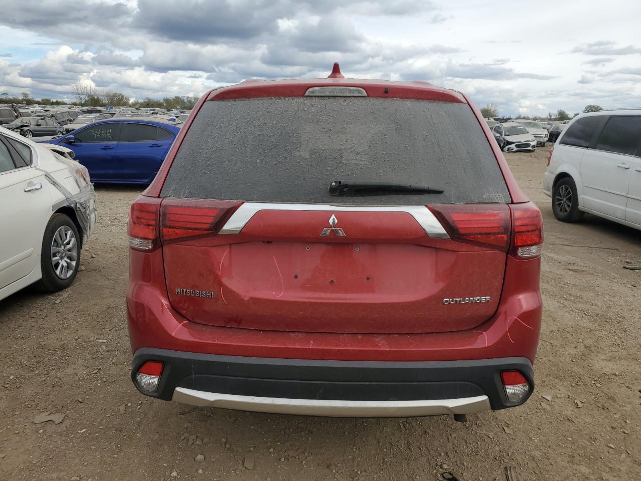 2017 Mitsubishi Outlander Es VIN: JA4AZ2A36HZ045010 Lot: 75335674