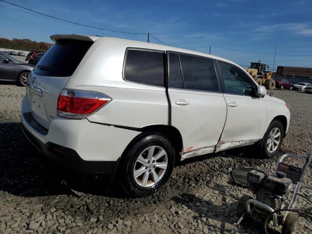  TOYOTA HIGHLANDER 2012 Белый