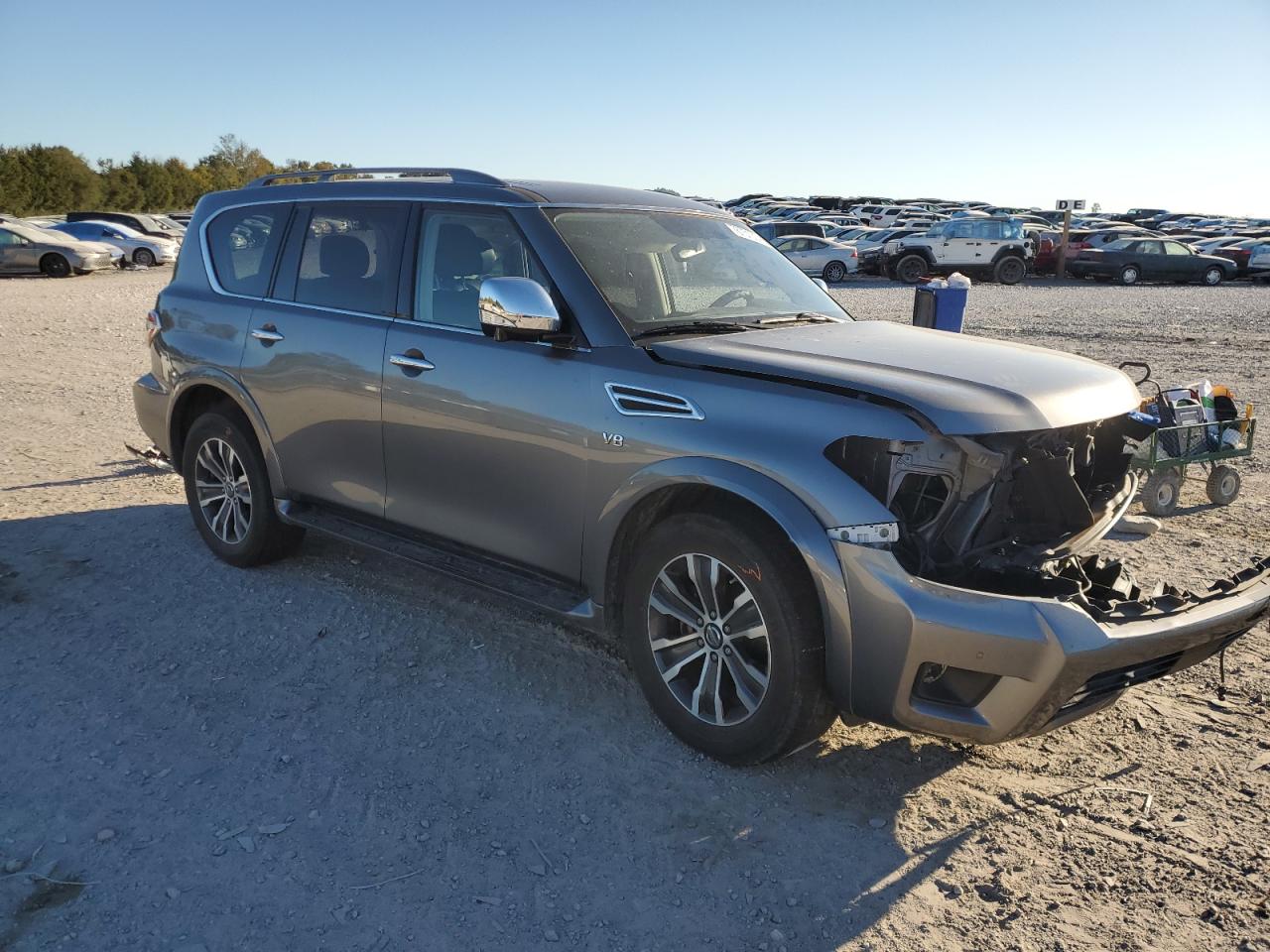 2020 Nissan Armada Sv VIN: JN8AY2ND6L9110267 Lot: 76751314