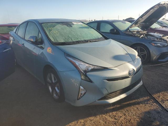  TOYOTA PRIUS 2016 Бирюзовый