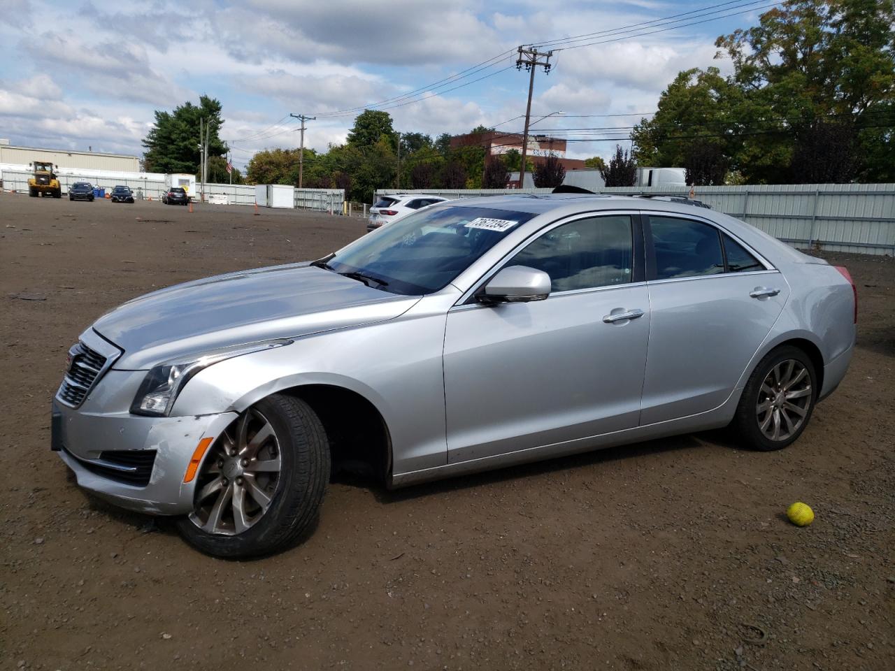 1G6AF5SX8J0107103 2018 Cadillac Ats Luxury