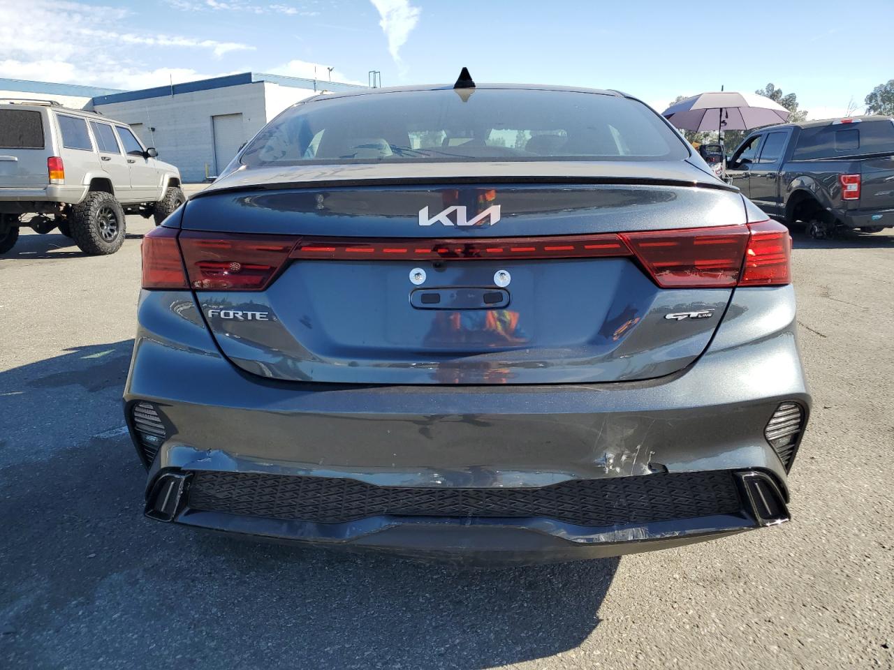 2023 Kia Forte Gt Line VIN: 3KPF54AD2PE551794 Lot: 77668764