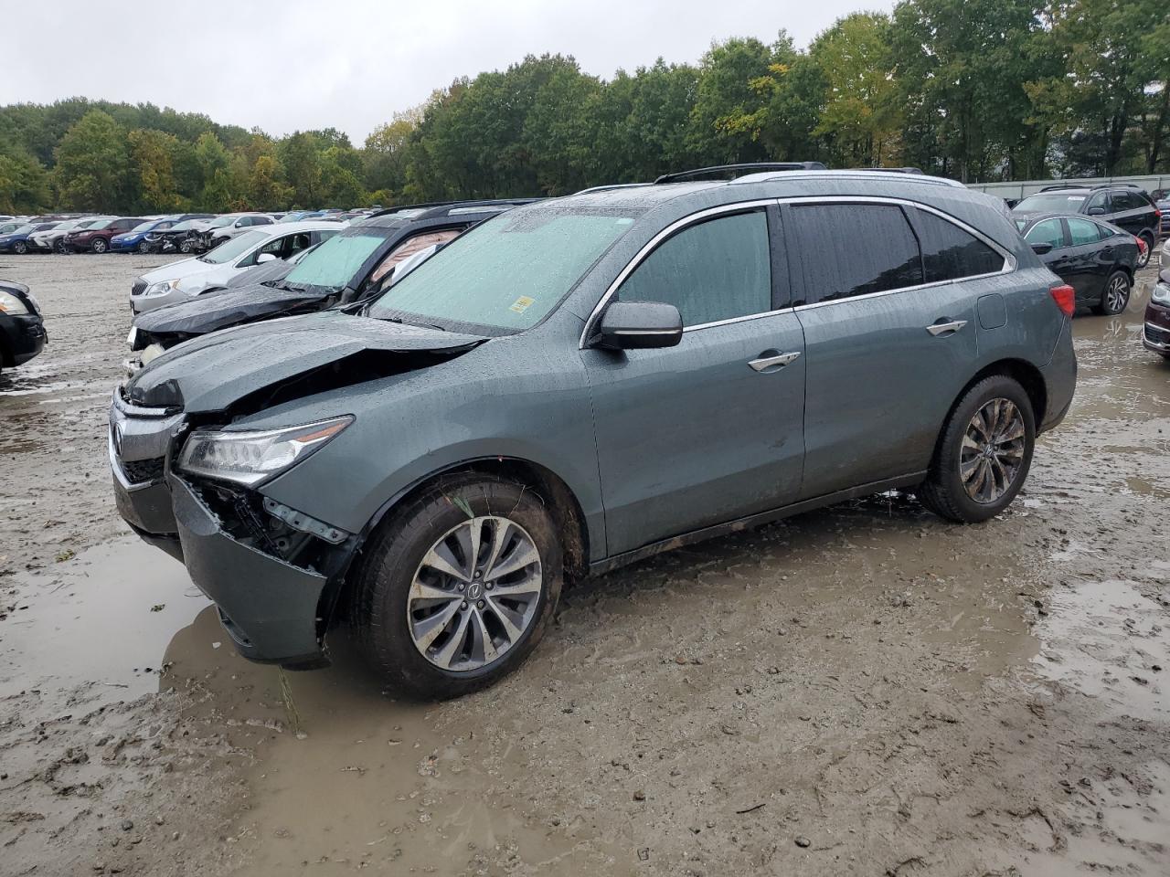 2014 Acura Mdx Technology VIN: 5FRYD4H60EB029352 Lot: 74884054