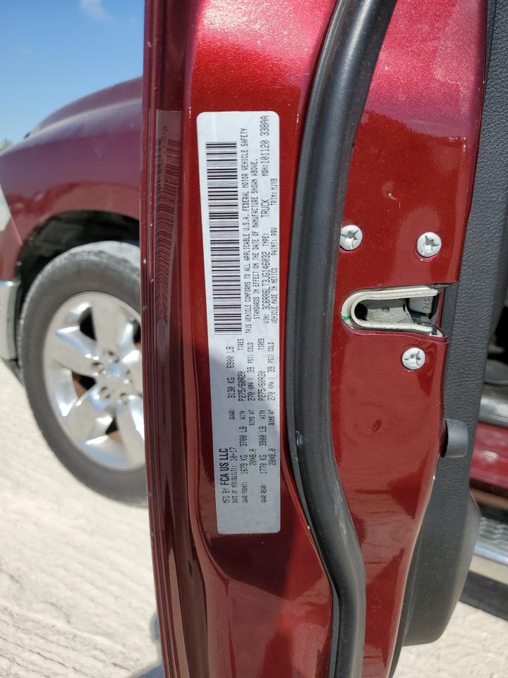 2018 Ram 1500 Slt VIN: 3C6RR6LT3JG146032 Lot: 77565274