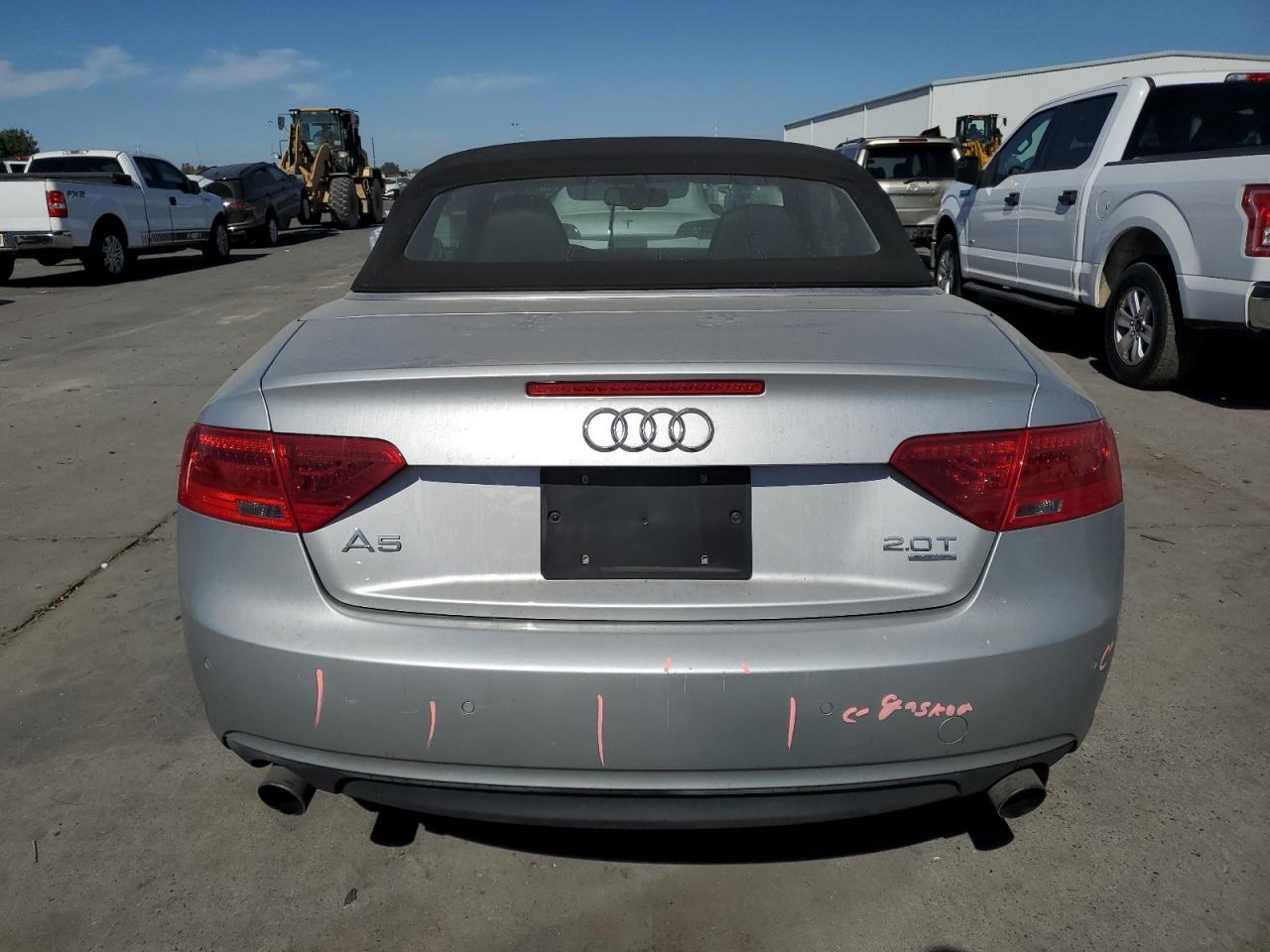 2014 Audi A5 Premium Plus VIN: WAULFAFH2EN001298 Lot: 74190224