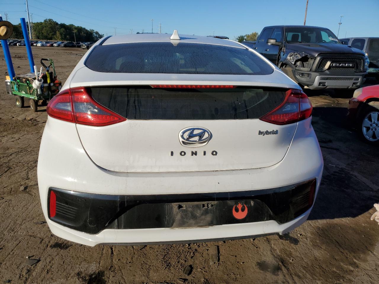 2017 Hyundai Ioniq Sel VIN: KMHC75LC9HU027144 Lot: 75480194