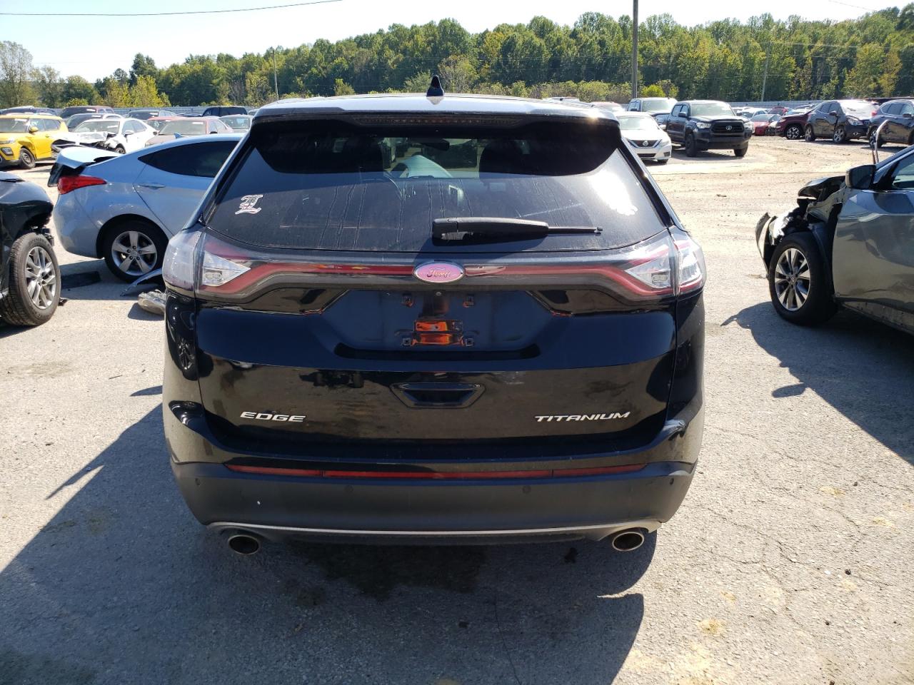 2016 Ford Edge Titanium VIN: 2FMPK3K85GBB12066 Lot: 74199964