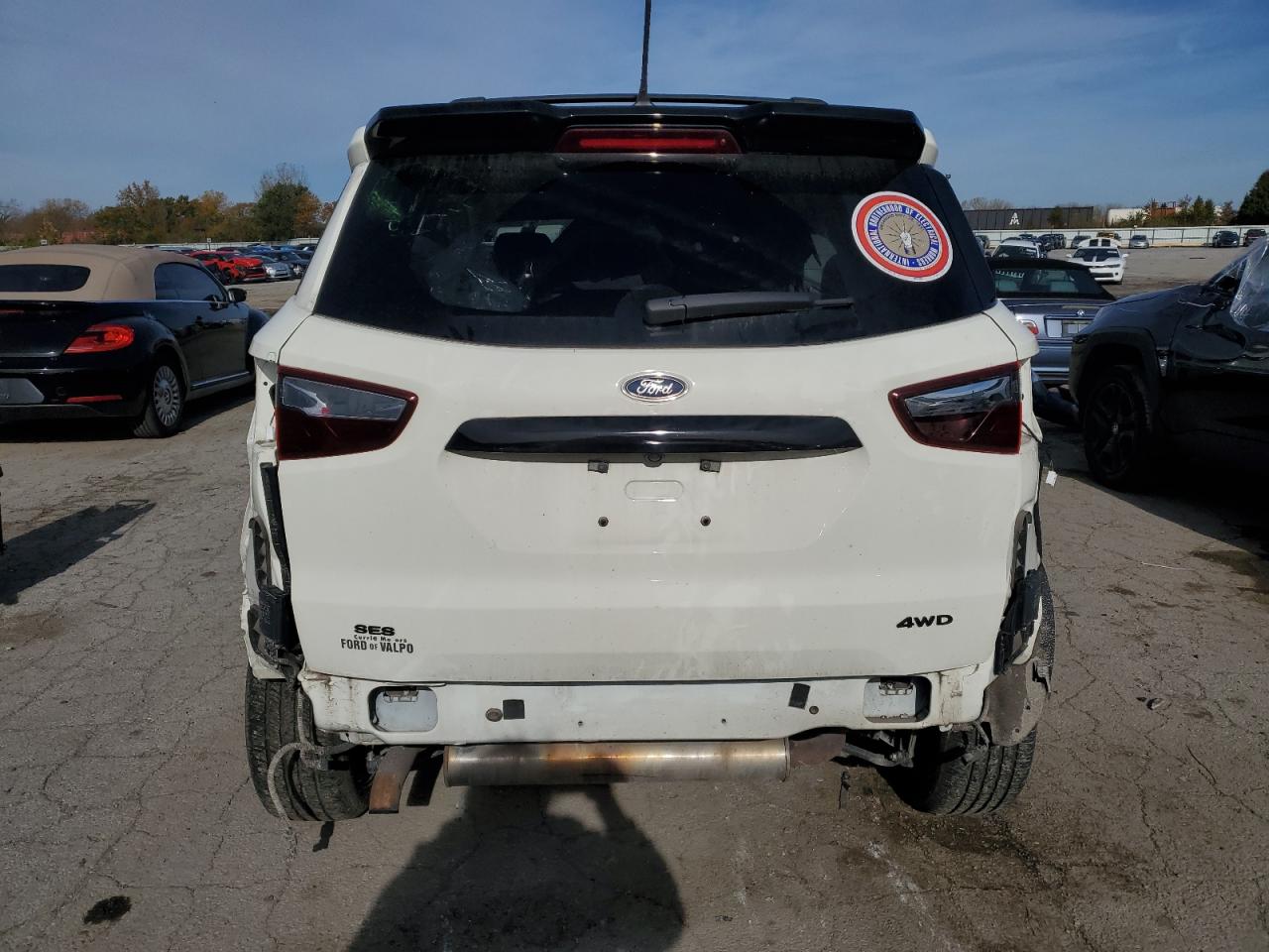 2021 Ford Ecosport Ses VIN: MAJ6S3JL9MC404116 Lot: 77967134