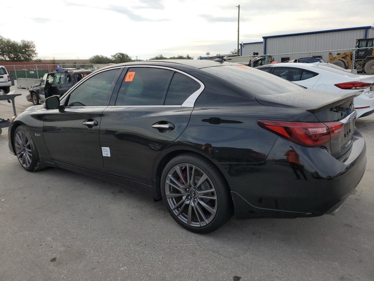 2018 Infiniti Q50 Red Sport 400 VIN: JN1FV7AP3JM460816 Lot: 77815324