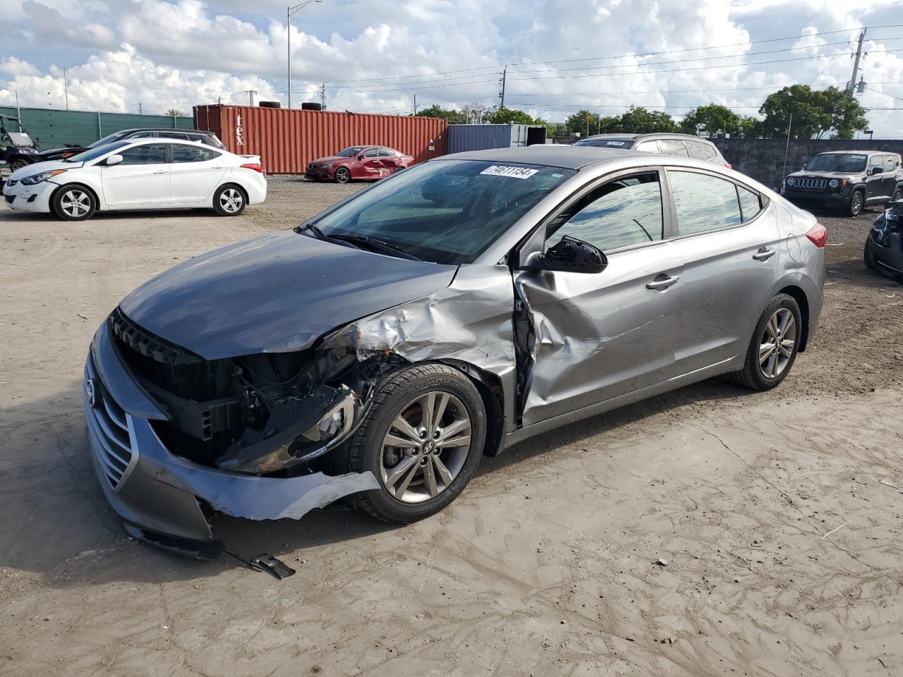 2018 Hyundai Elantra Sel იყიდება Homestead-ში, FL - Front End