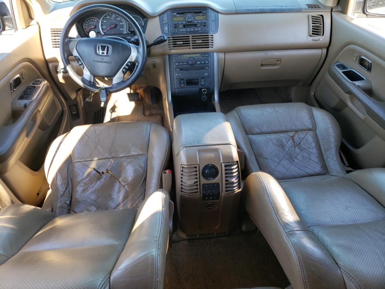 2004 Honda Pilot Exl VIN: 2HKYF18604H617505 Lot: 75933634