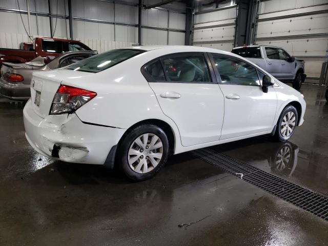  HONDA CIVIC 2012 White