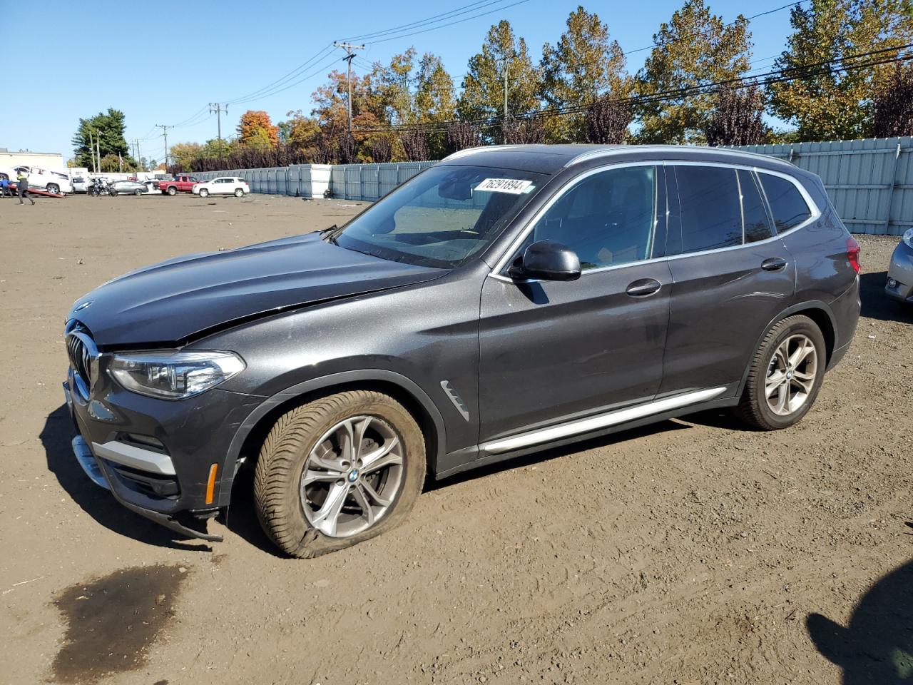 VIN 5UXTY5C01M9E04460 2021 BMW X3 no.1