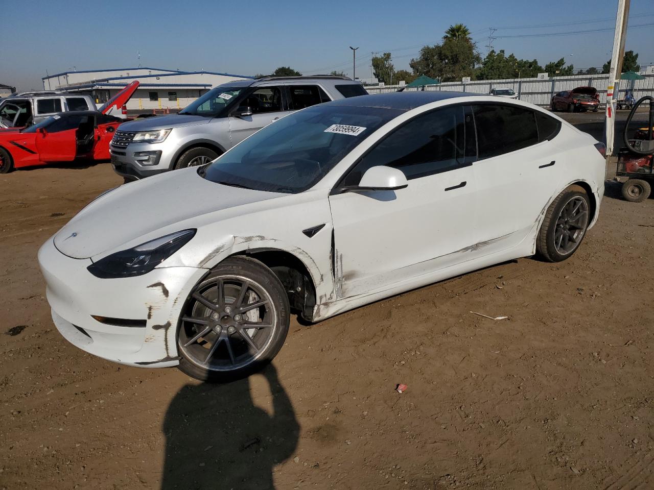 VIN 5YJ3E1EA2PF420490 2023 TESLA MODEL 3 no.1