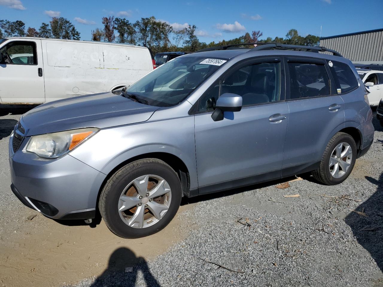 2014 Subaru Forester 2.5I Premium VIN: JF2SJAEC7EH445313 Lot: 75597884