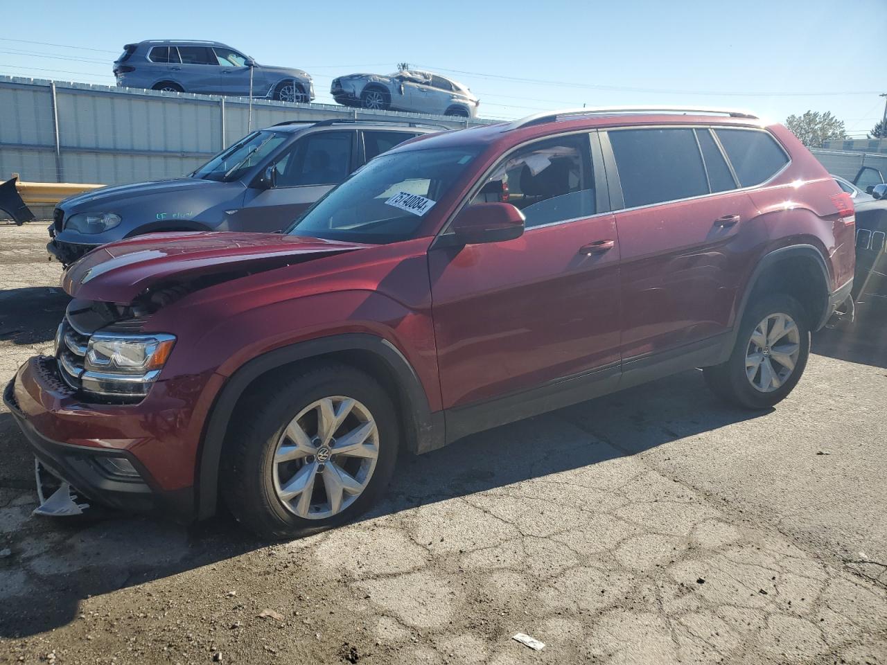 VIN 1V2LR2CA9JC518982 2018 VOLKSWAGEN ATLAS no.1