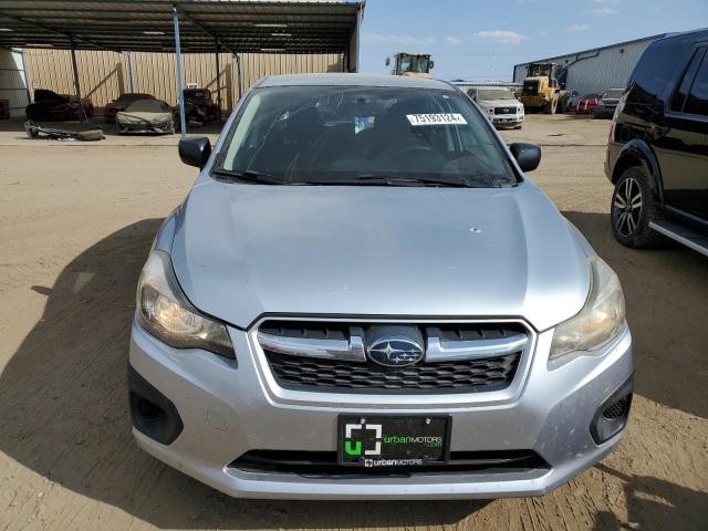  SUBARU IMPREZA 2012 Srebrny
