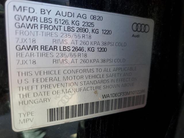 WA1DECF33M1012286 Audi Q3 PREMIUM 13