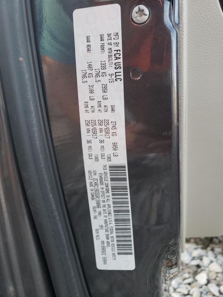 2016 Chrysler Town & Country Touring VIN: 2C4RC1BG5GR150006 Lot: 77200214