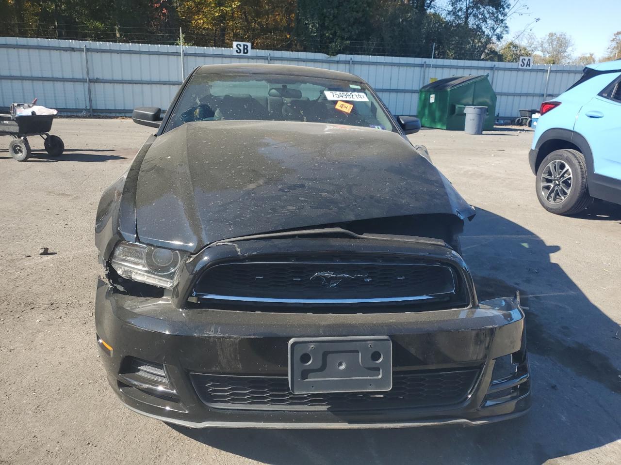 2013 Ford Mustang VIN: 1ZVBP8AM6D5240664 Lot: 75499214