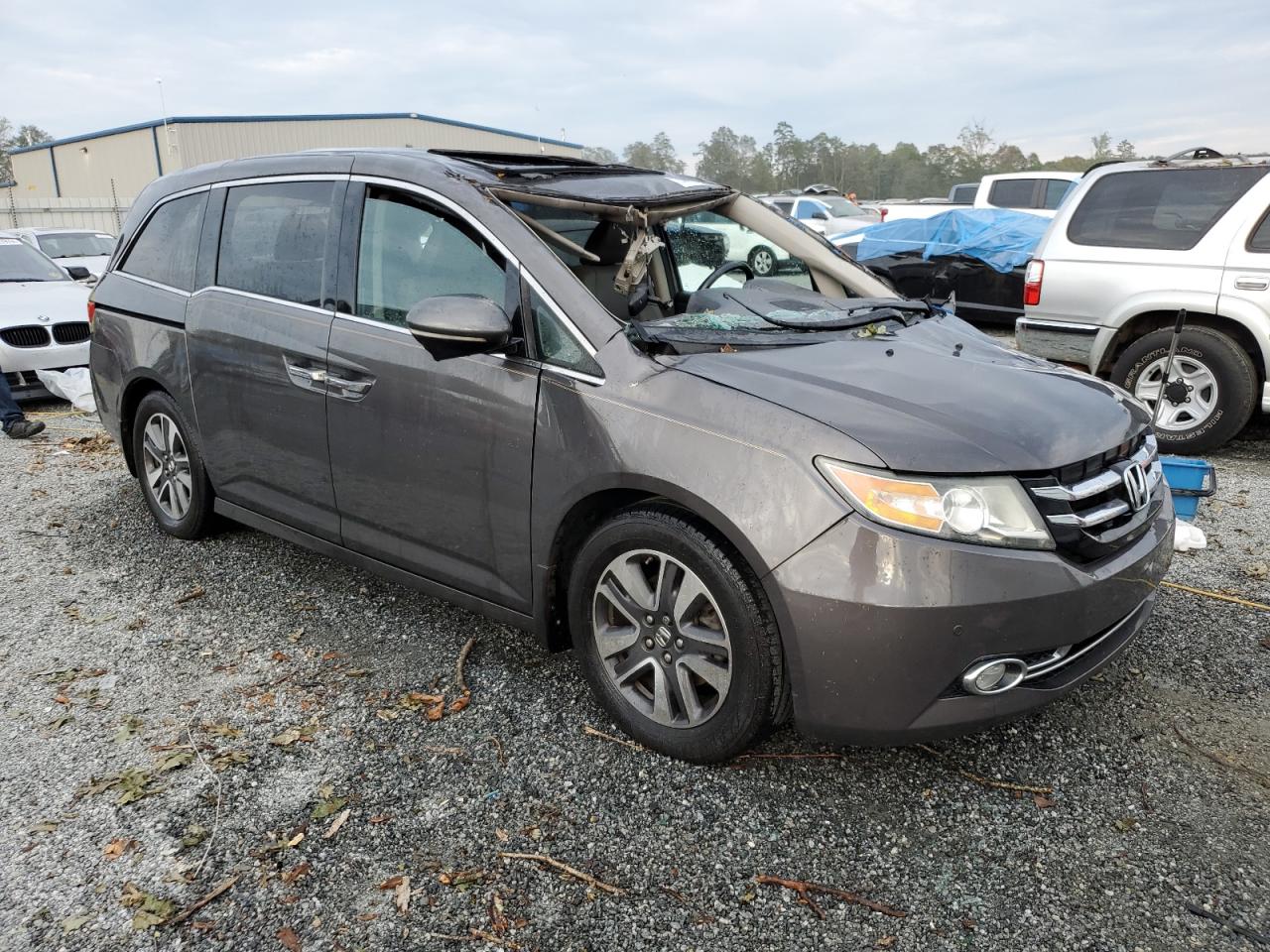 2015 Honda Odyssey Touring VIN: 5FNRL5H95FB023816 Lot: 74478734