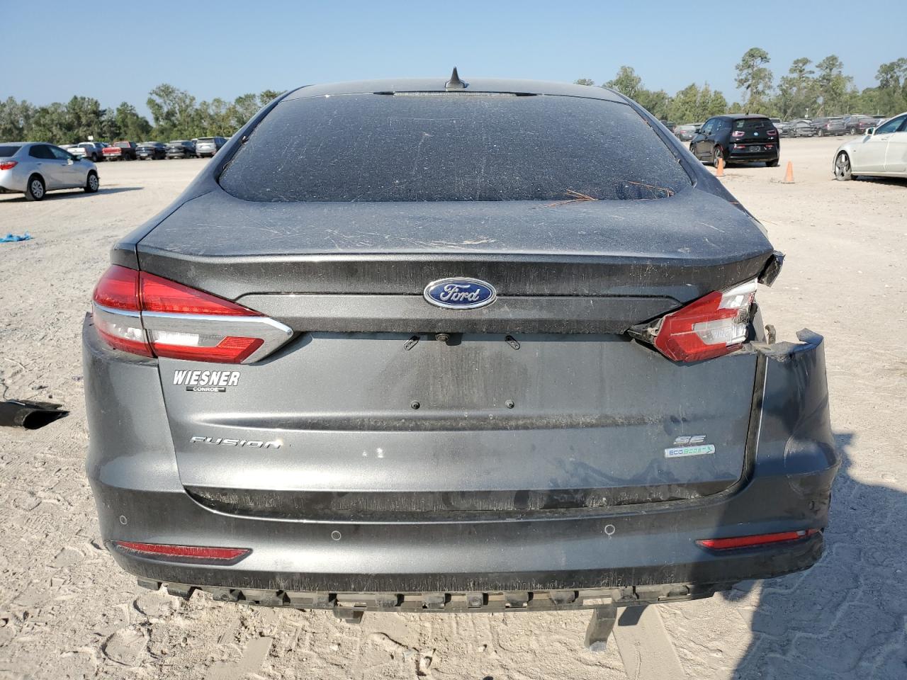 2019 Ford Fusion Se VIN: 3FA6P0HD6KR215467 Lot: 74568954