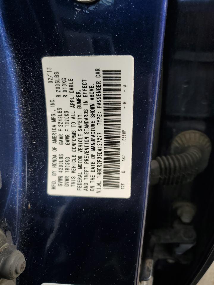 1HGCR2F35DA127277 2013 Honda Accord Lx