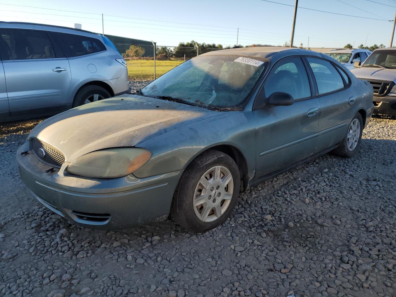 2007 Ford Taurus Se VIN: 1FAFP53UX7A156980 Lot: 76330114