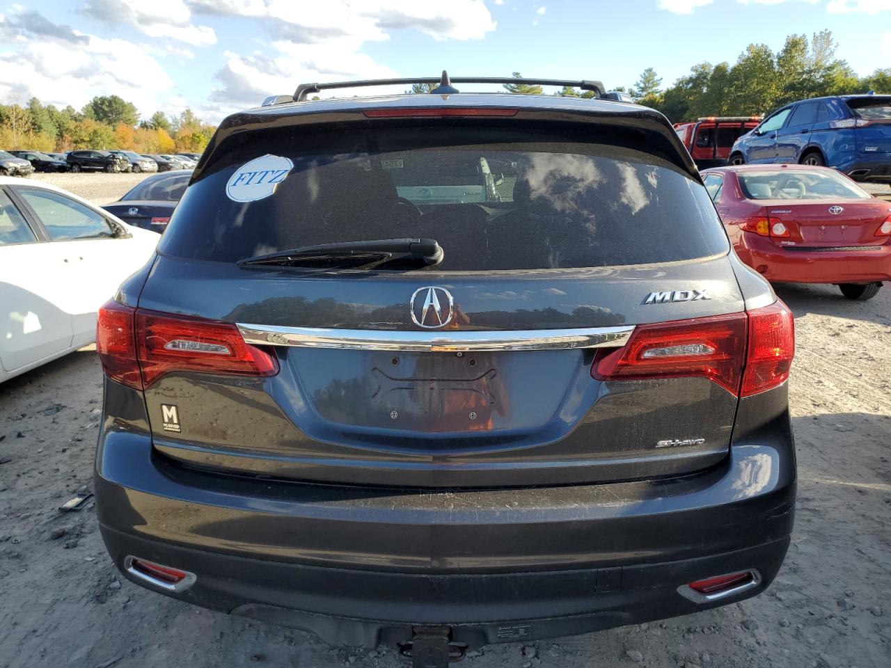 5FRYD4H42EB007108 2014 Acura Mdx Technology