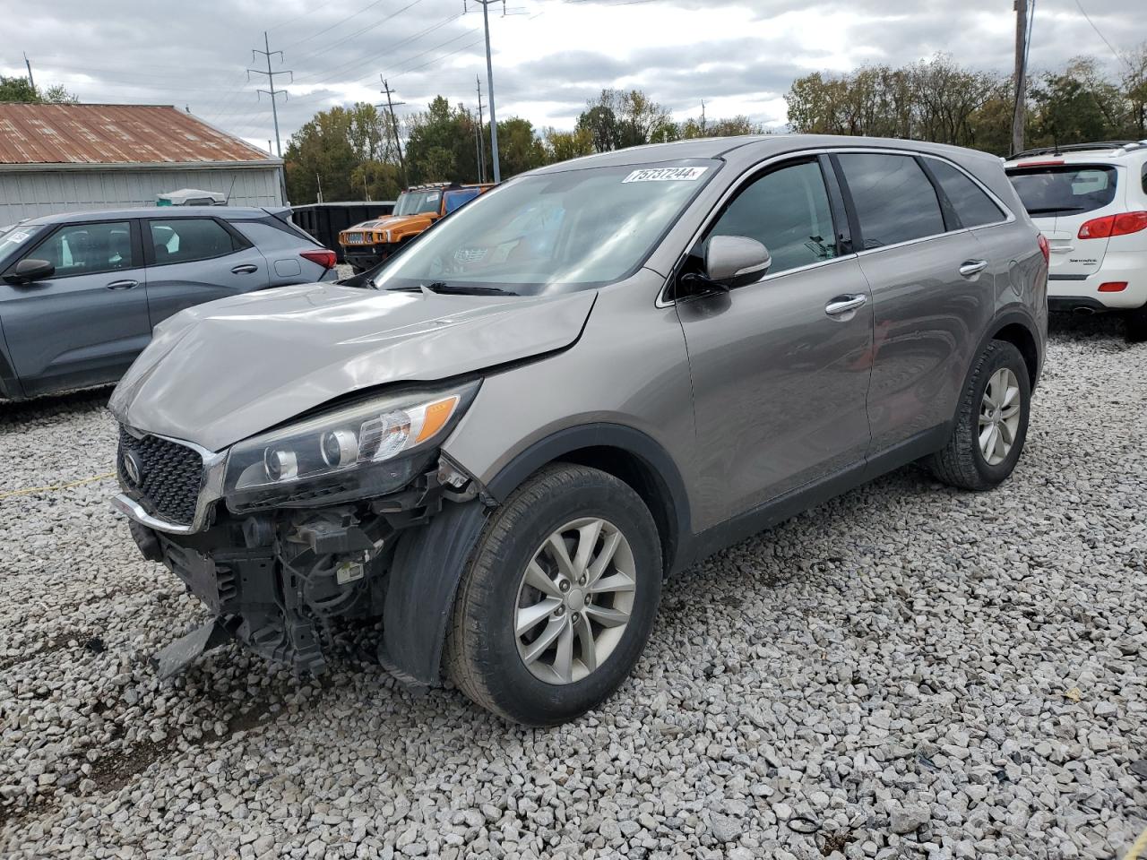 2016 Kia Sorento Lx VIN: 5XYPG4A38GG124208 Lot: 75737244