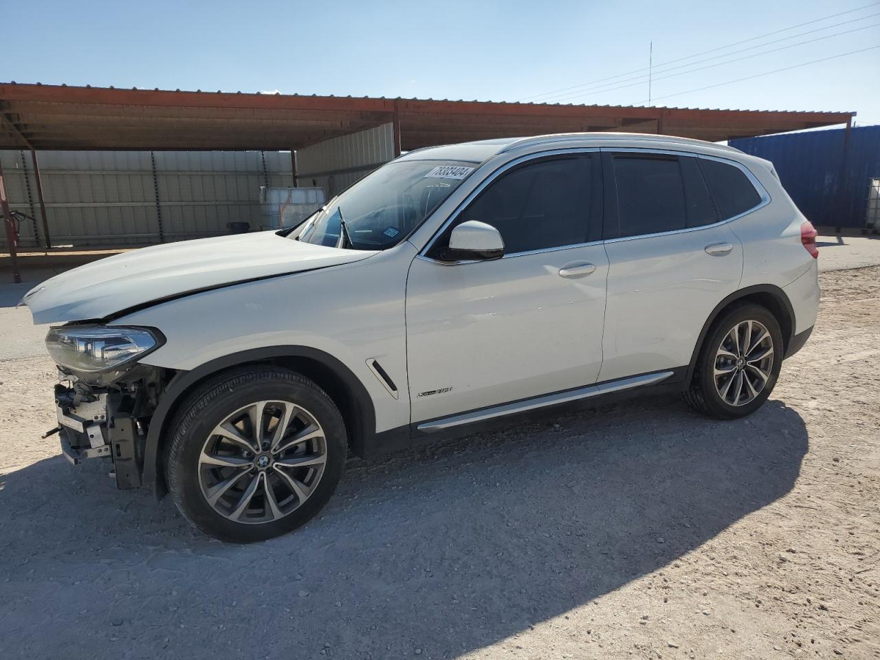 VIN 5UXTR9C55JLD61322 2018 BMW X3 no.1