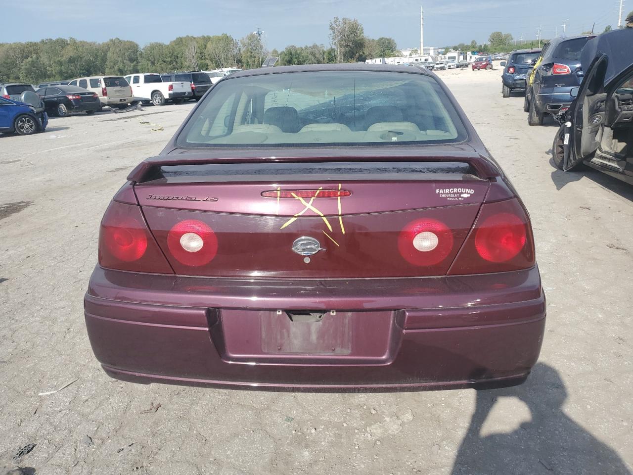 2004 Chevrolet Impala Ls VIN: 2G1WH52K849118350 Lot: 74823404