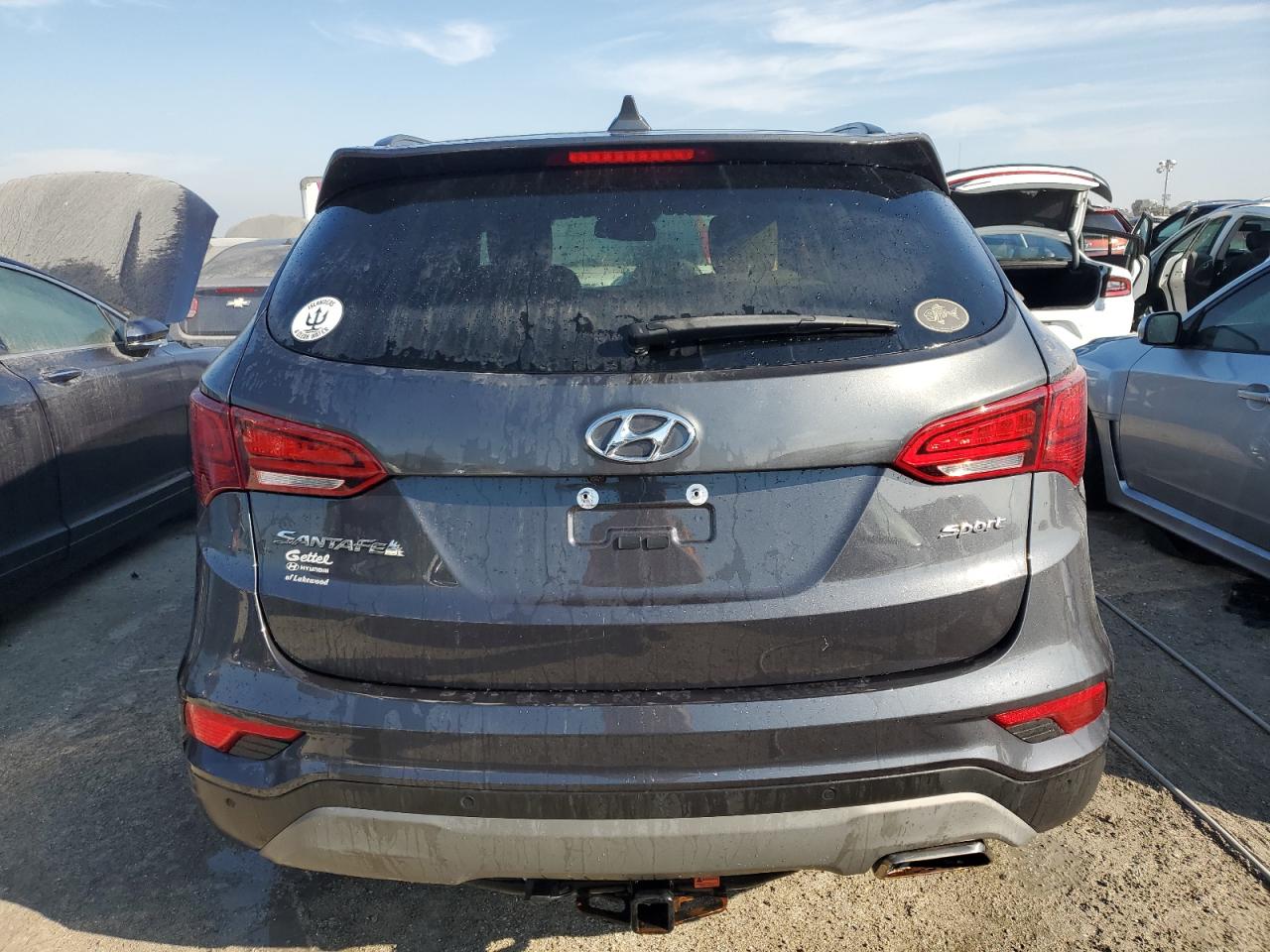 2018 Hyundai Santa Fe Sport VIN: 5XYZU3LB7JG553394 Lot: 74765984