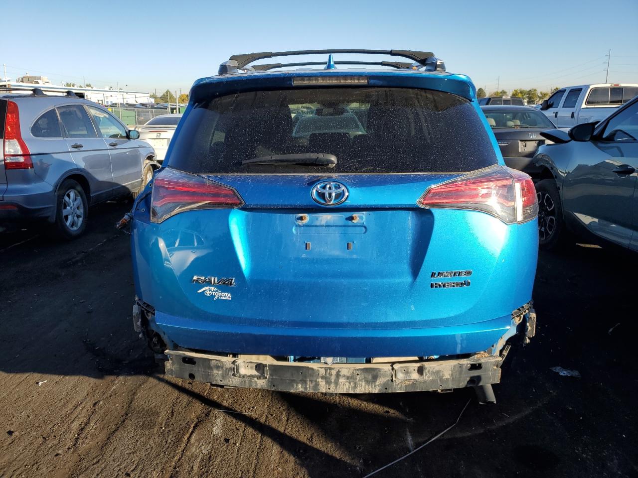 2016 Toyota Rav4 Hv Limited VIN: JTMDJREV3GD017787 Lot: 75944474