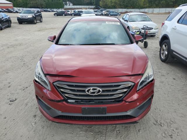  HYUNDAI SONATA 2015 Красный