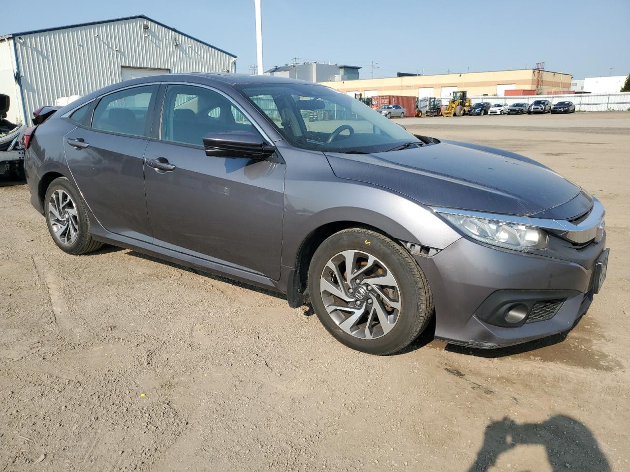 2018 Honda Civic Ex VIN: 2HGFC2F83JH011826 Lot: 74919994