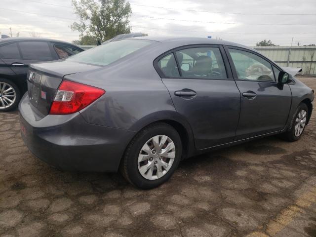  HONDA CIVIC 2012 Gray