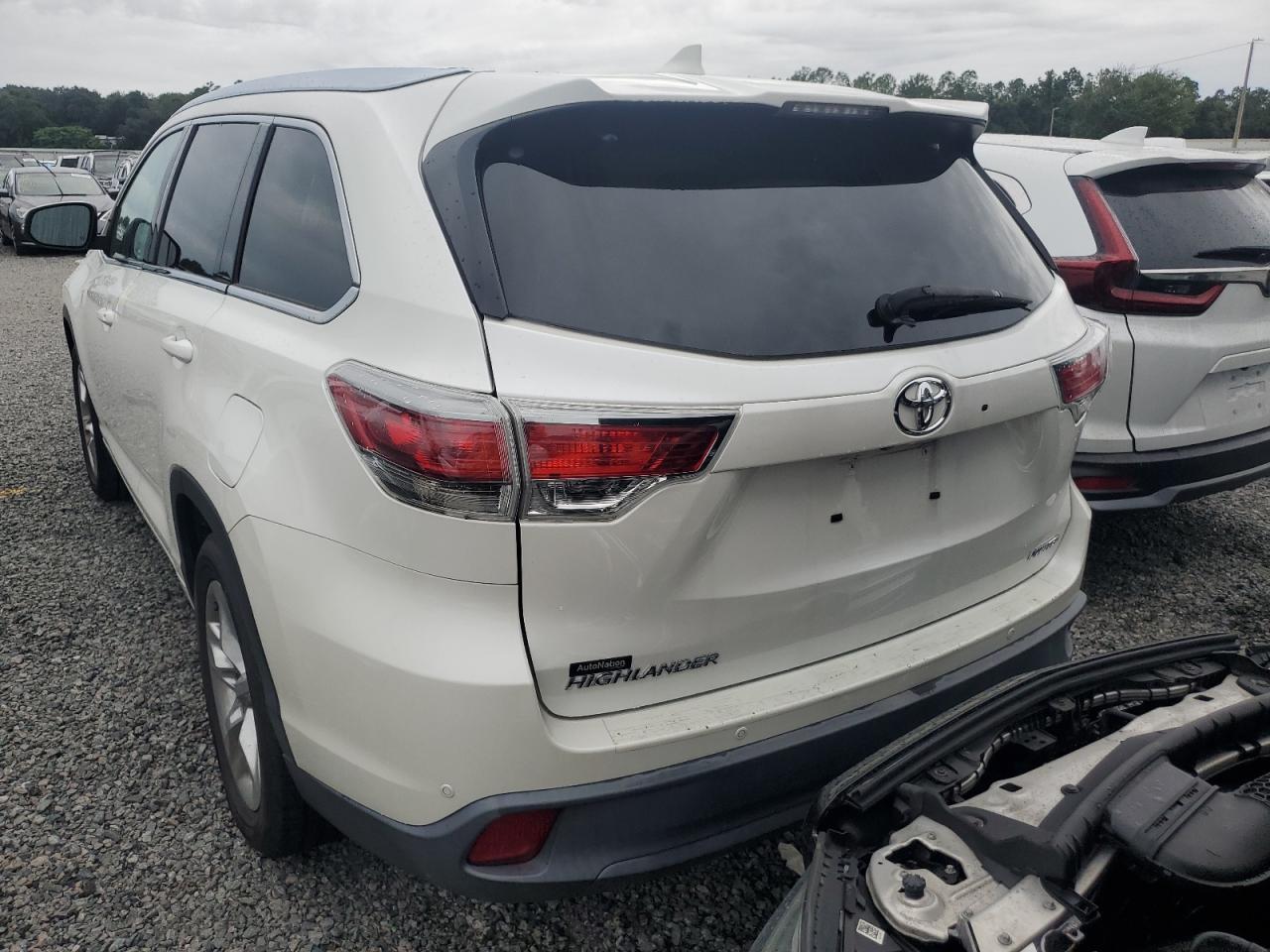 2016 Toyota Highlander Limited VIN: 5TDYKRFH8GS169334 Lot: 74792594