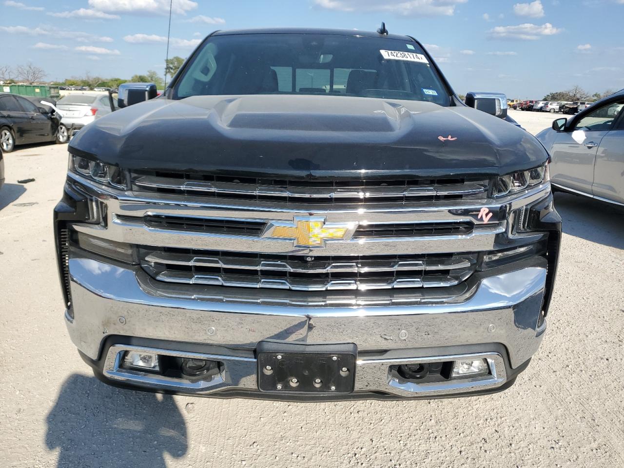 2020 Chevrolet Silverado K1500 Ltz VIN: 1GCUYGED3LZ257345 Lot: 74238174