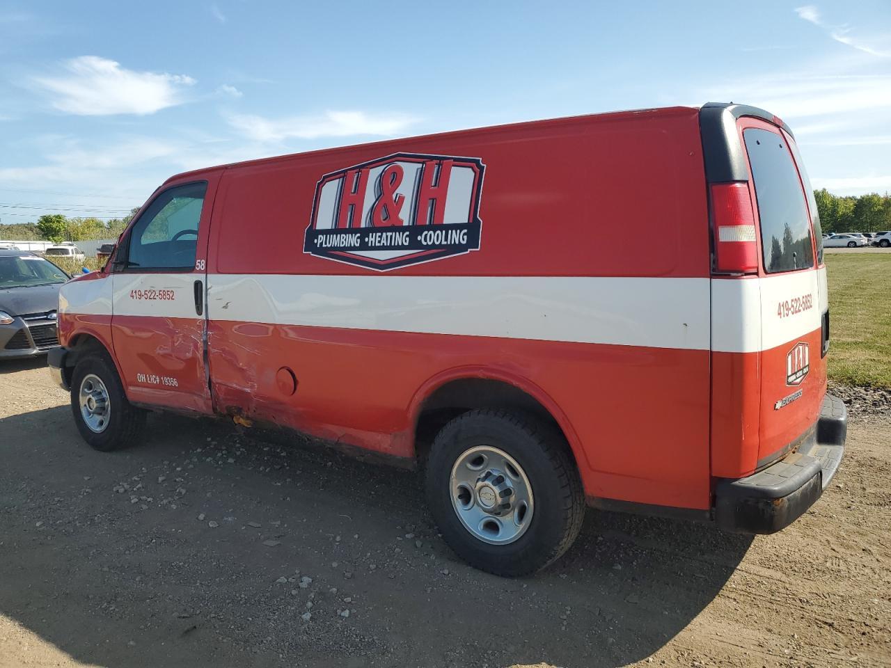 1GCGG25K581102481 2008 Chevrolet Express G2500