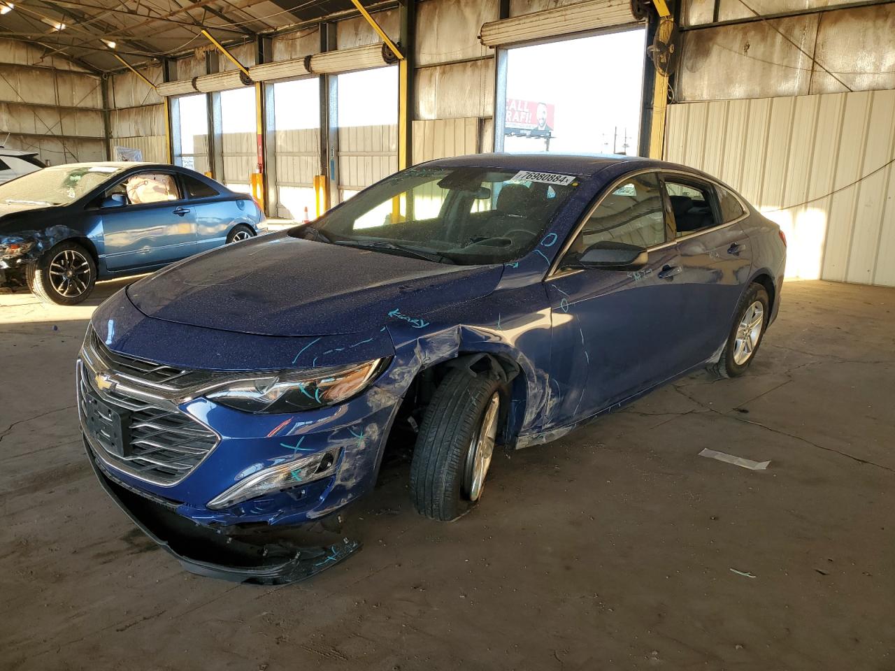 2023 Chevrolet Malibu Ls VIN: 1G1ZC5ST4PF155654 Lot: 76980884