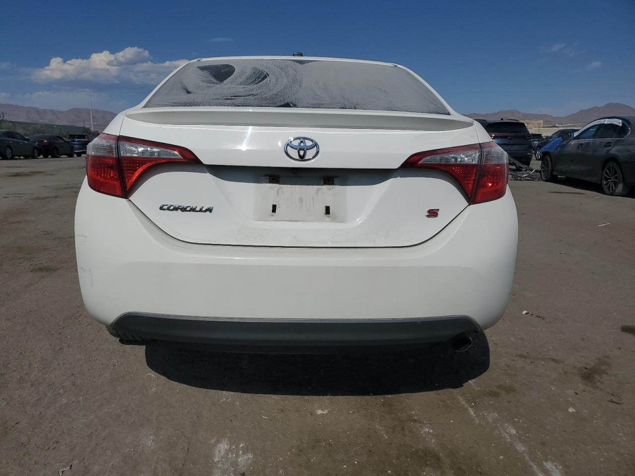 VIN 2T1BURHE4GC745528 2016 TOYOTA COROLLA no.6