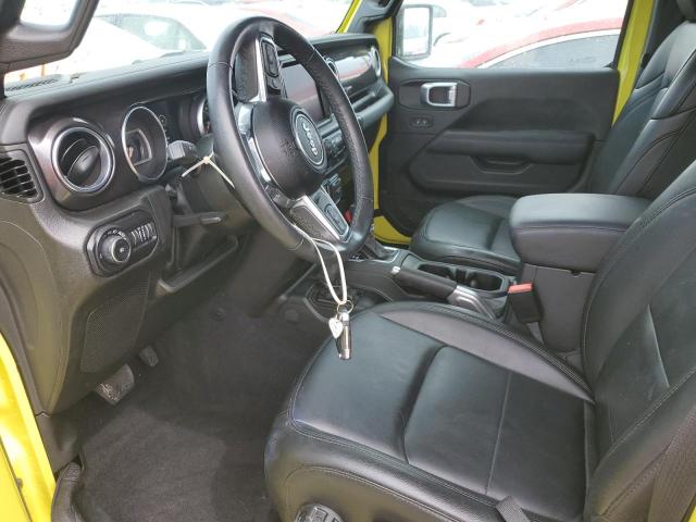  JEEP WRANGLER 2022 Жовтий