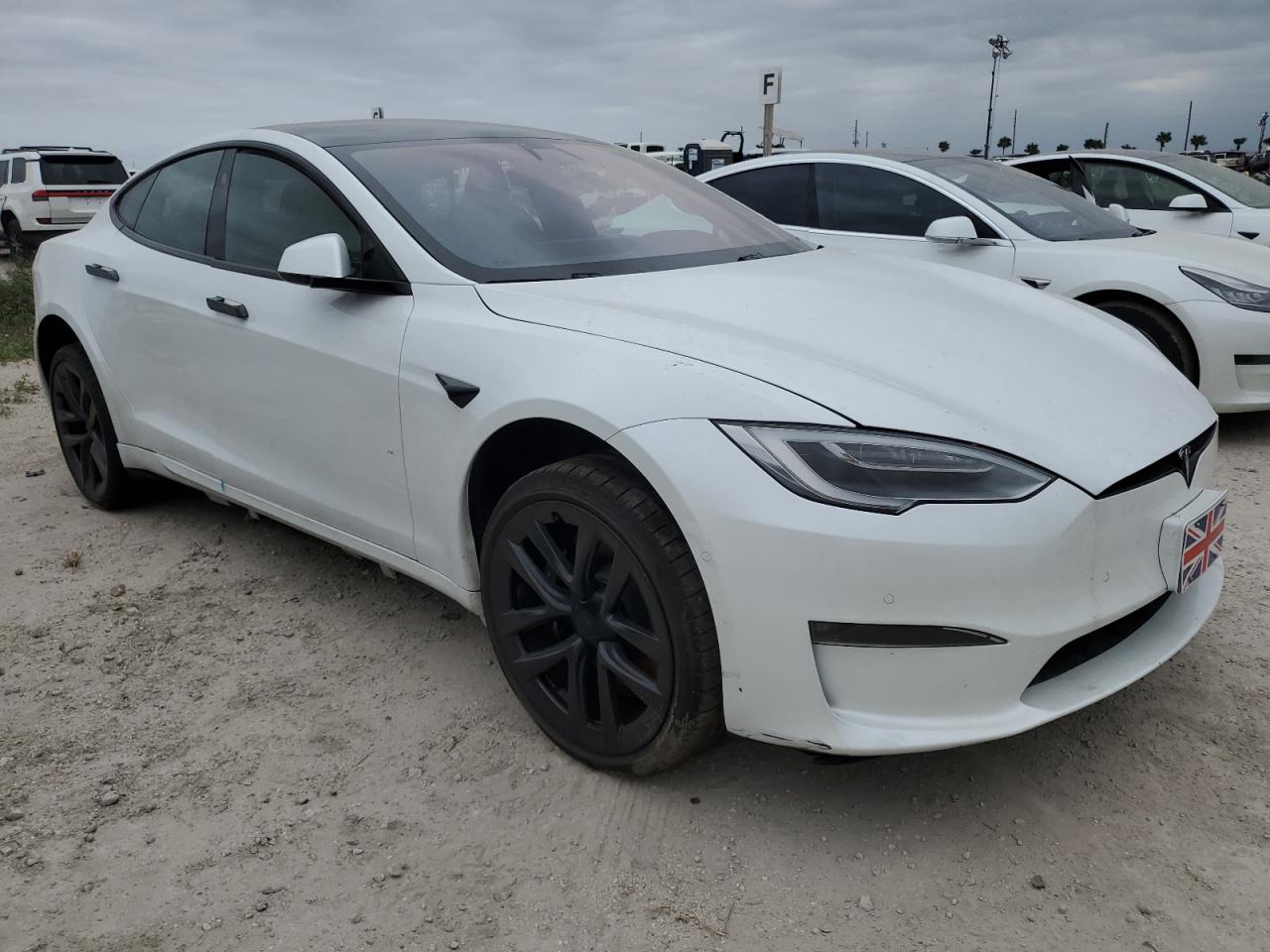 VIN 5YJSA1E5XMF434594 2021 TESLA MODEL S no.4